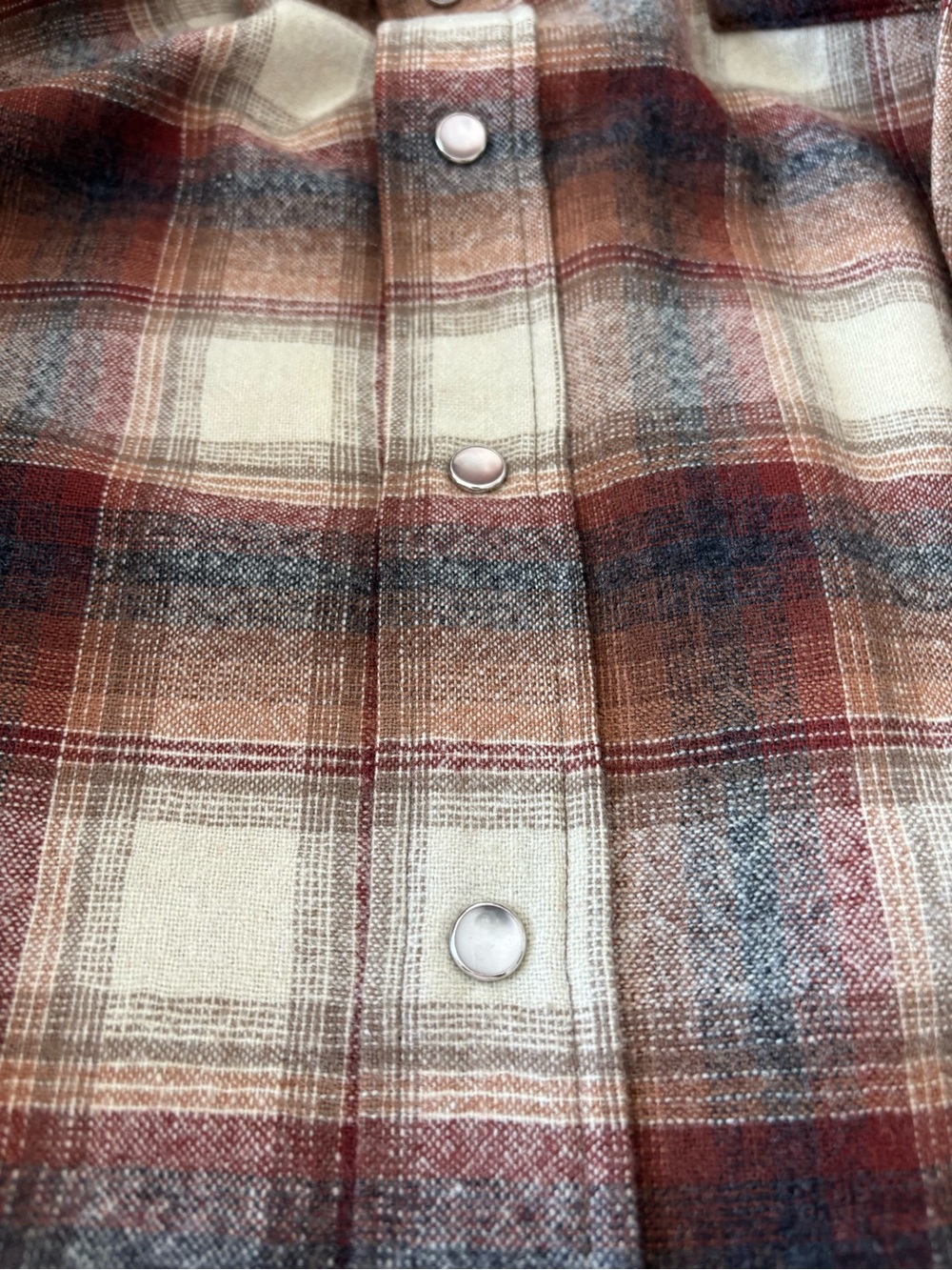 Pendleton snap Western L Lg 100% pure wool men’s long sleeve shirt. GREAT cond - Picture 11 of 12